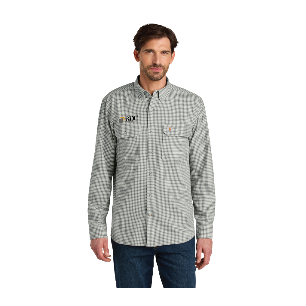 Carhartt® Rugged Flex® Plaid Long Sleeve Shirt