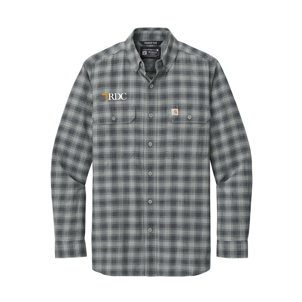 Carhartt® Rugged Flex® Plaid Long Sleeve Shirt