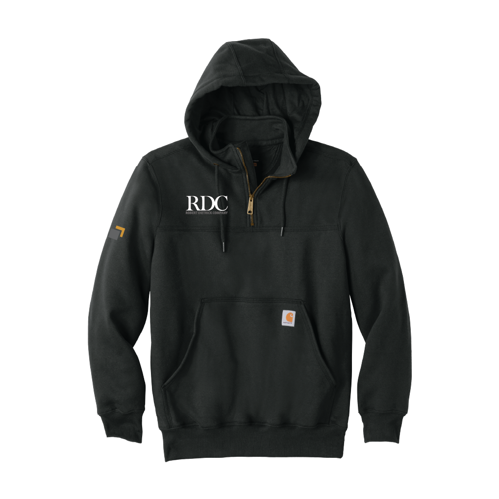 Carhartt® Tall Rain Defender® Paxton Heavyweight Hooded Zip Mock Sweatshirt