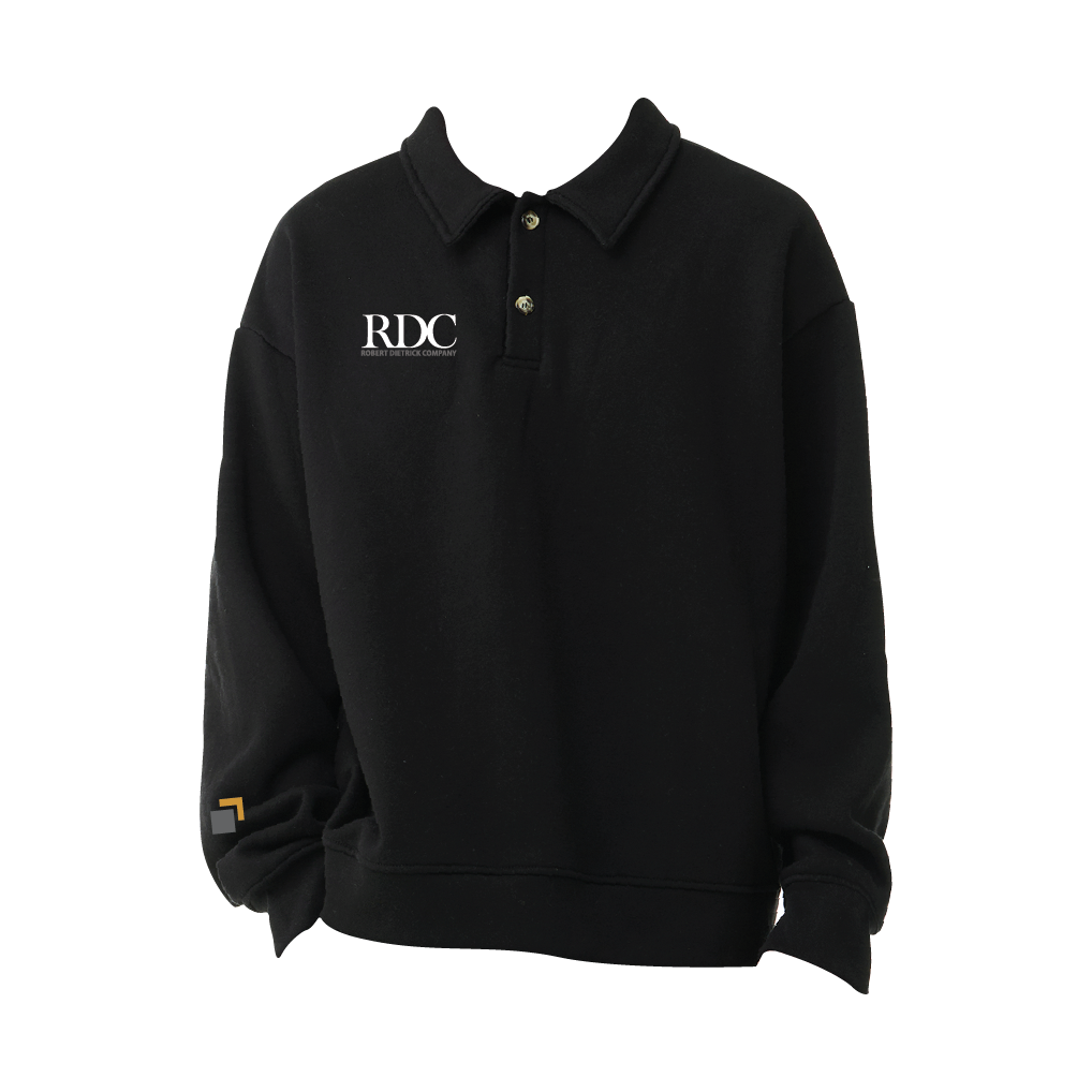 BELLA+CANVAS® Unisex 10-Ounce Polo Sweatshirt
