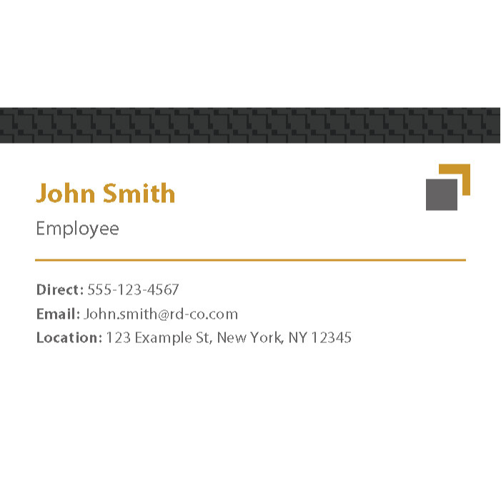 RDC Business Cards